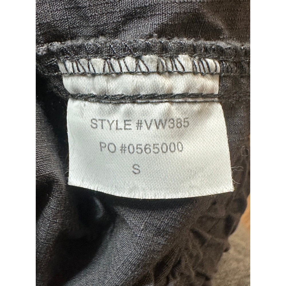 Vuori Black Drawstring Cotton Lounge Shorts - Picture 3 of 8
